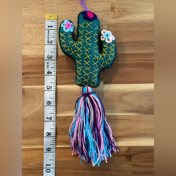 Cactus Handmade Tassel| NWOT - Picture 4 of 5